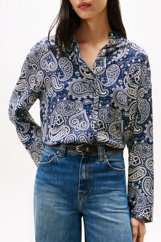 Tunique - Bleu marine et beige