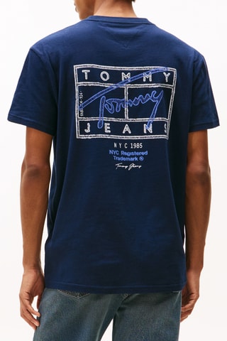 T-shirt regular - Bleu nuit