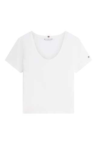 T-shirt en lin - Blanc