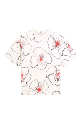 T-shirt relaxed oversize - Blanc