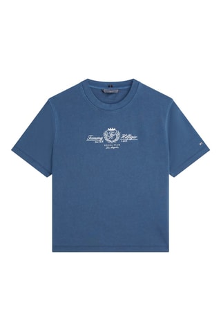 T-shirt relaxed - Bleu marine