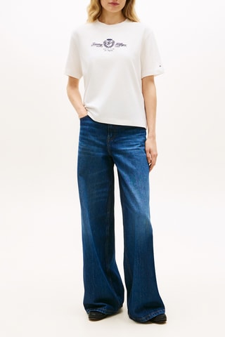 T-shirt relaxed - Blanc