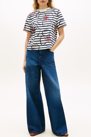 T-shirt regular - Bleu marine