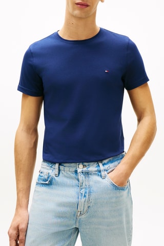 T-shirt slim - Bleu marine