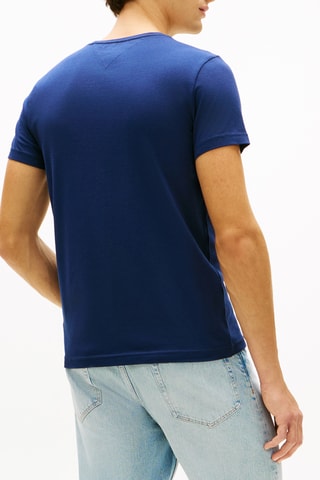 T-shirt slim - Bleu marine