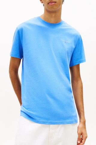 T-shirt slim - Bleu clair