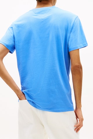 T-shirt slim - Bleu clair