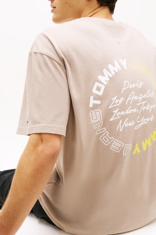 T-shirt relaxed - Beige
