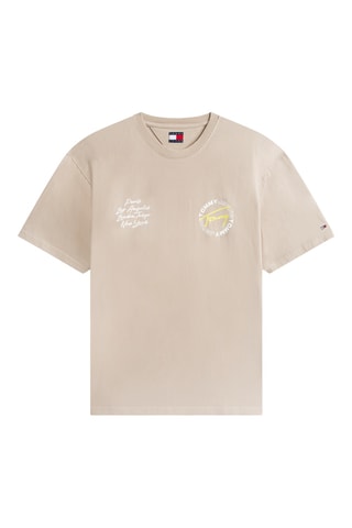 T-shirt relaxed - Beige