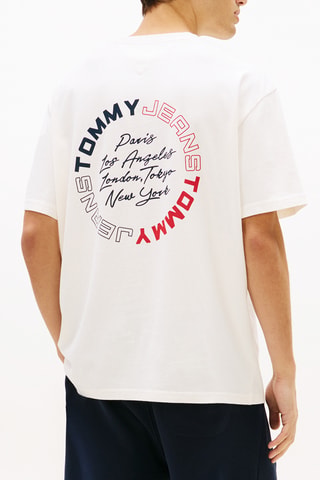 T-shirt relaxed - Blanc