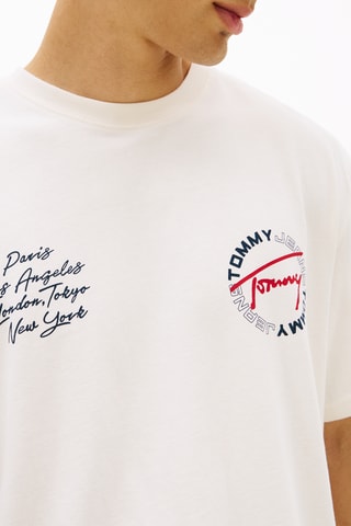 T-shirt relaxed - Blanc