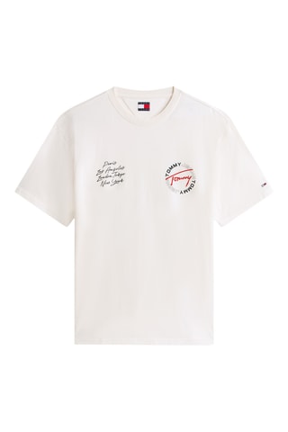 T-shirt relaxed - Blanc