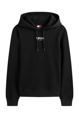 Sweat à capuche regular - Noir