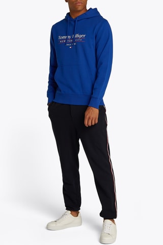 Sweat à capuche - Bleu cobalt