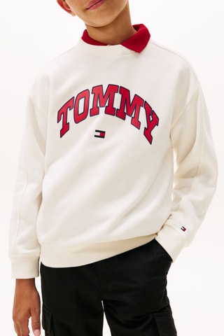 Sweat - Blanc et rouge