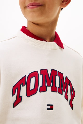 Sweat - Blanc et rouge