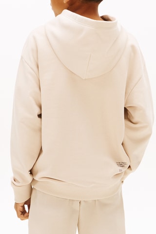 Sweat à capuche - Beige
