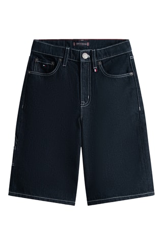 Short loose en jean - Bleu marine
