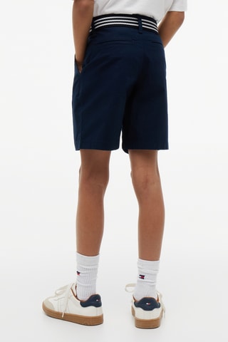 Short loose - Bleu marine et blanc