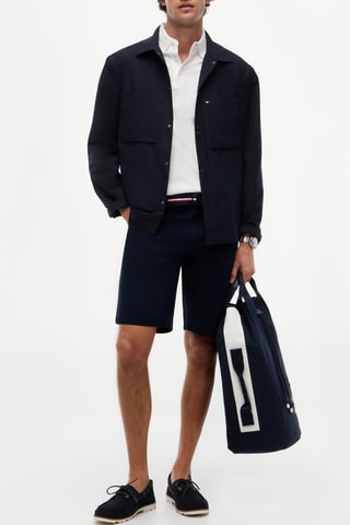 Bermuda slim - Bleu nuit