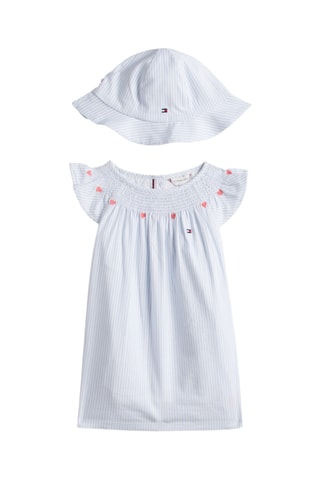 Bob et robe en coton biologique - Ciel