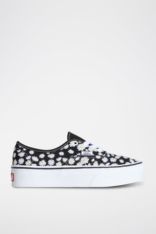 Tenis con plataforma Authentic Platform 2.0 - Negro