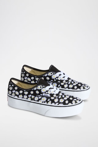 Tenis con plataforma Authentic Platform 2.0 - Negro