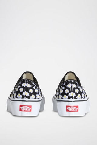 Tenis con plataforma Authentic Platform 2.0 - Negro