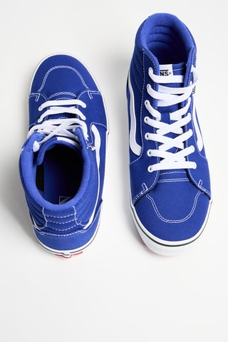Tenis Filmore Hi - Azul rey y blanco 