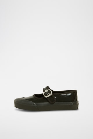 Babies de piel de charol Mary Jane - Negro
