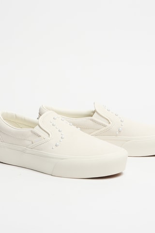 Slip-on de nobuk con plataforma Classic Slip-On Platform 
