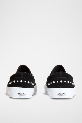 Slip-on de nobuk Classic Slip-On - Negro