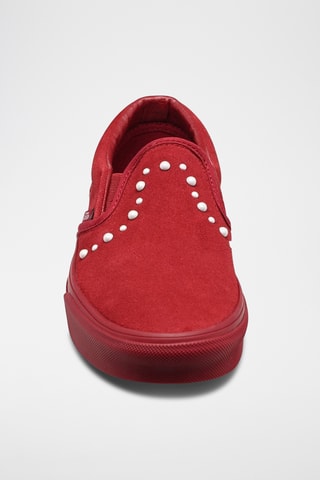 Slip-on de nobuk Classic Slip-On - Burdeos