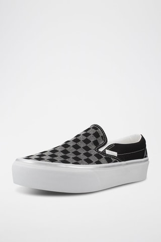 Slip-on con plataforma Classic Slip-On Platform - Negro