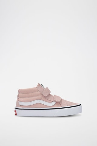 Zapatillas de nobuk SK8-Mid Reissue V- Rosa