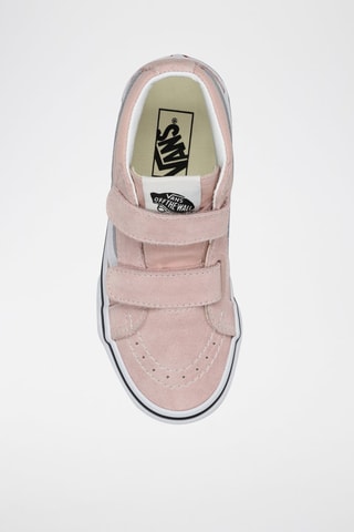 Zapatillas de nobuk SK8-Mid Reissue V- Rosa