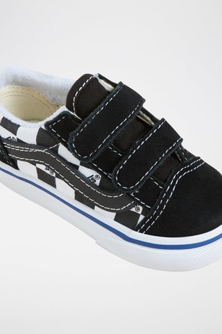 Zapatillas de piel Old Skool V - Negro