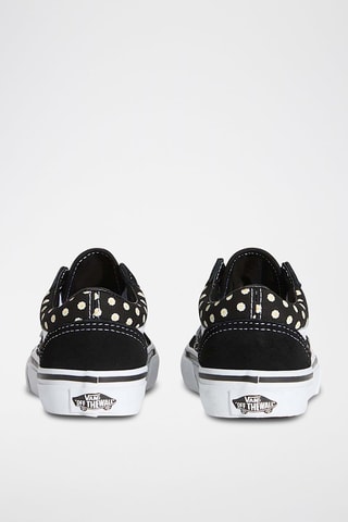 Zapatillas de piel Old Skool - Negro