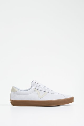 Zapatillas de piel Sport Low - Celeste