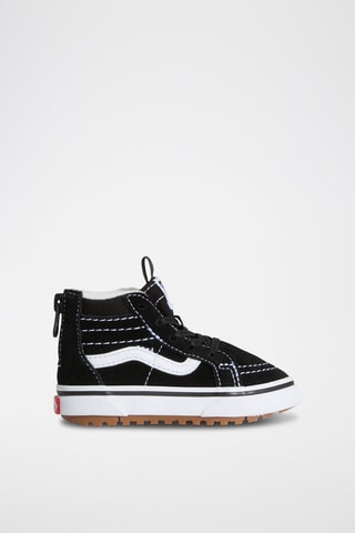 Zapatillas altas de nobuk SK8-Hi Zip Insulated - Negro