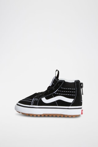 Zapatillas altas de nobuk SK8-Hi Zip Insulated - Negro