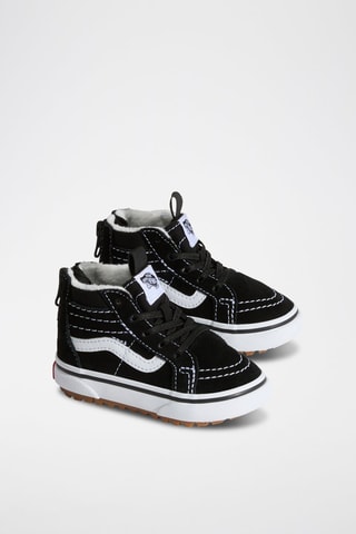 Zapatillas altas de nobuk SK8-Hi Zip Insulated - Negro