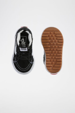 Zapatillas altas de nobuk SK8-Hi Zip Insulated - Negro