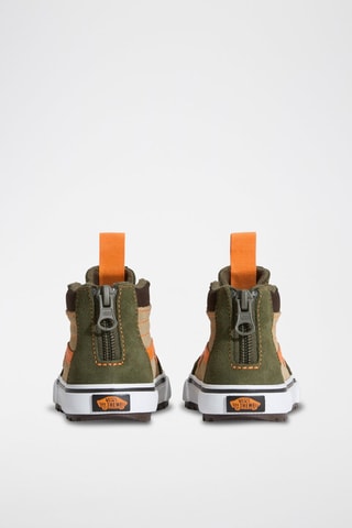 Zapatillas altas de nobuk SK8-Hi Zip Insulated - Verde oscuro