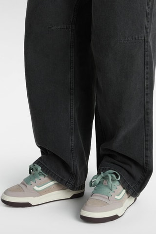 Zapatillas de piel Hylane - Topo