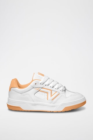 Zapatillas de piel Upland - Blanco