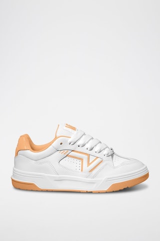 Zapatillas de piel Upland - Blanco
