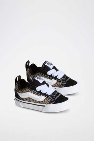 Zapatillas de piel Knu Skool Elastic Lace - Negro