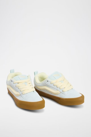 Zapatillas de nobuk Knu Skool - Celeste - Vans