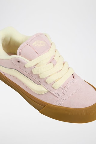 Zapatillas de nobuk Knu Skool - Rosa - Vans